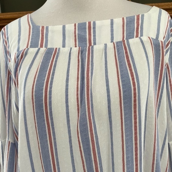 Mod Lusive Boho Balloon Sleeve Blouse Size: S - Picture 4 of 12